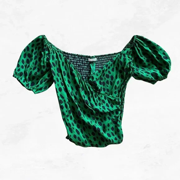 Reformation Lampone Off The Shoulder Top - Picture 2 of 6